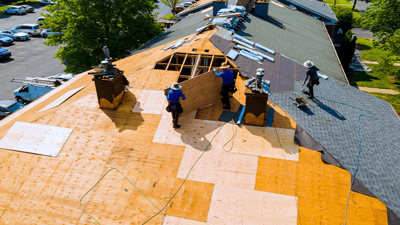 roof install
