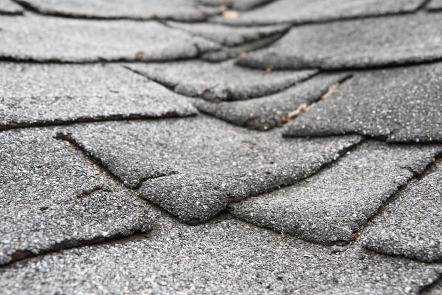 cracked asphalt shingles virginia beach